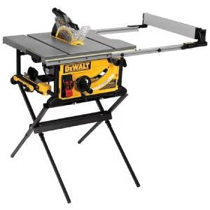 Dewalt 10 in. Jobsite Table Saw with Rolling Stand [Default Title]